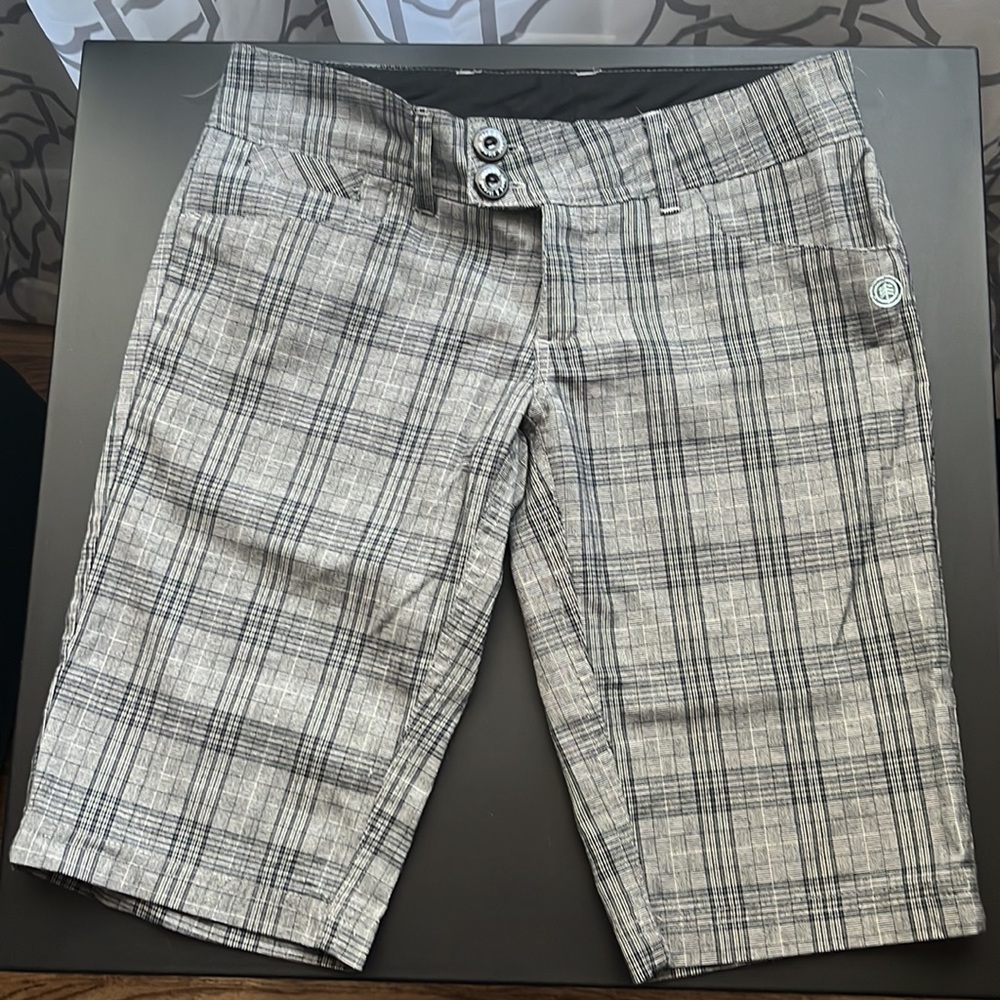 Plaid Element shorts size 00